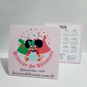 calendário 2026 com logo
